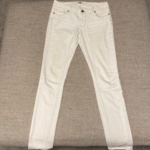 Paige relaxed fit off white denim